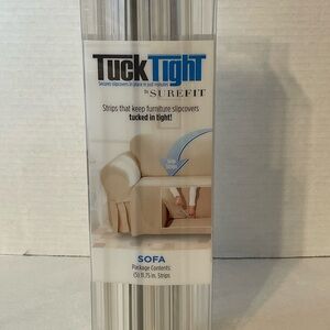 Sure Fit Tuck Tight Sofa Slipcover Strips - Clear